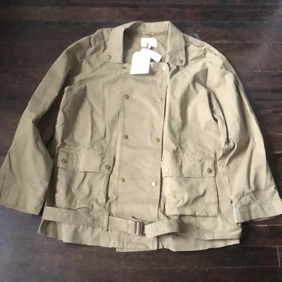 Current Elliott women’s the regiment jacket basil utilitarian relaxed L NWT